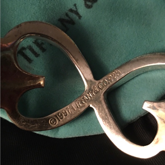 Tiffany & Co. 1997 “Picasso” Heart Cuff .925 Silver - Picture 3 of 5